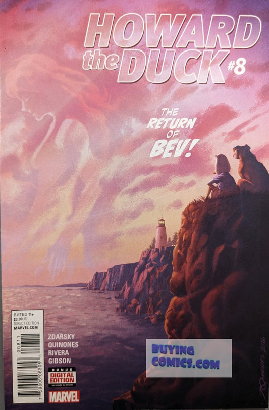 Howard The Duck #8 Comic Book Cover Art