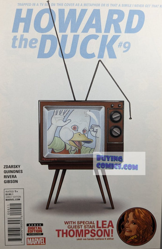 Howard The Duck #9 Comic Book Cover Art