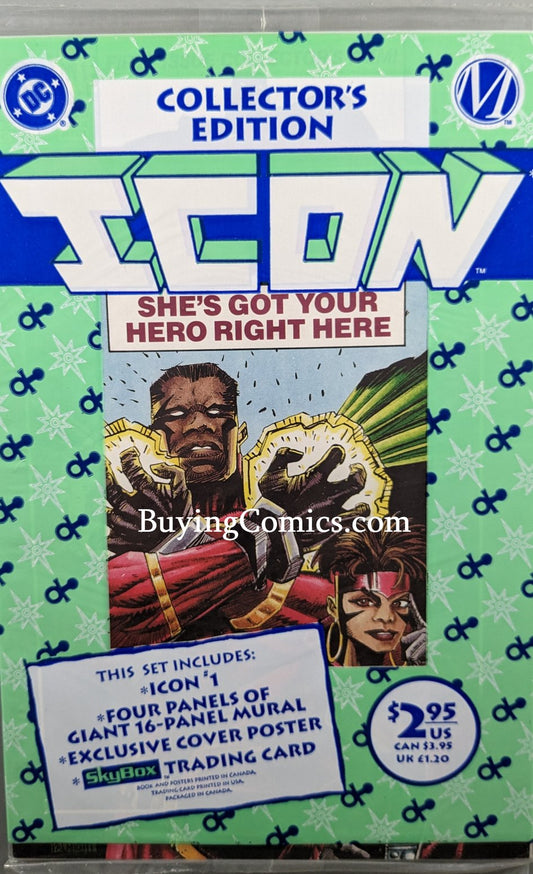 ICON #1 Comic Book Cover Art