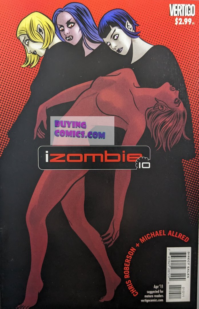 iZombie #10 Comic Book Cover Art