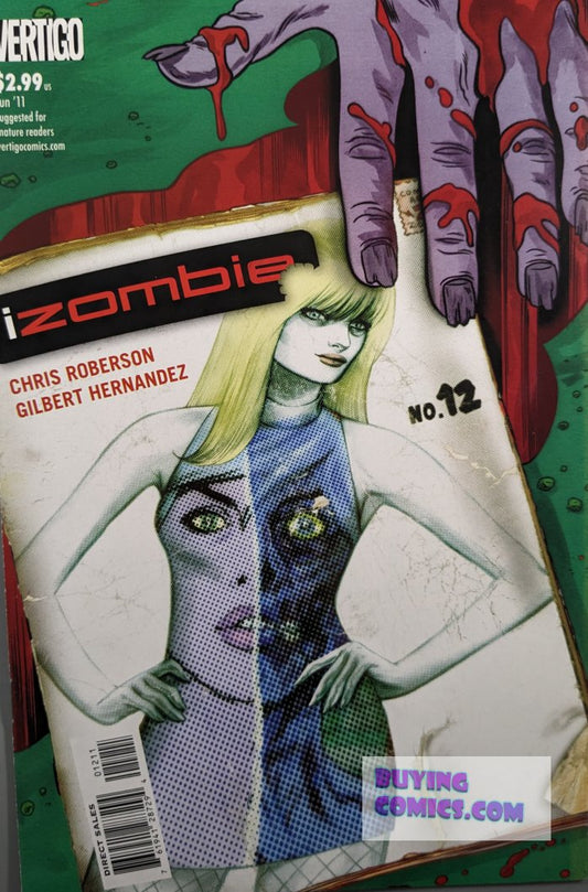 iZombie #12 Comic Book Cover Art