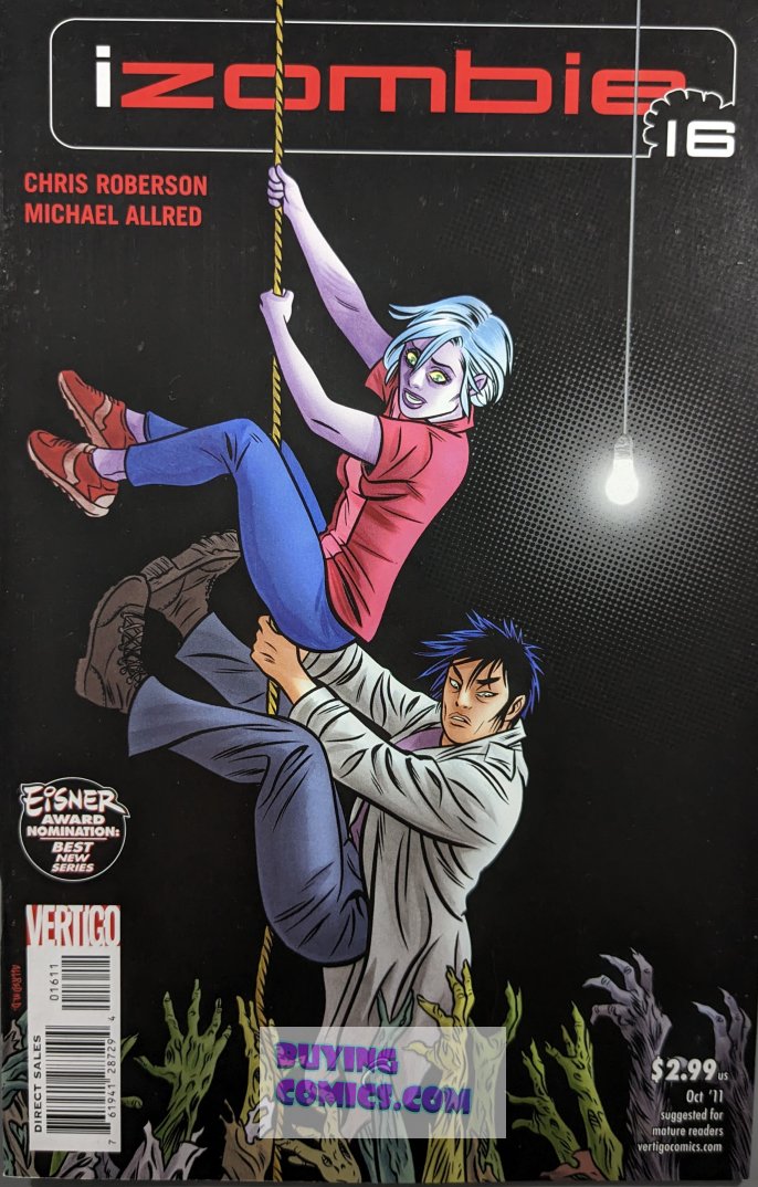 iZombie #16 Comic Book Cover Art