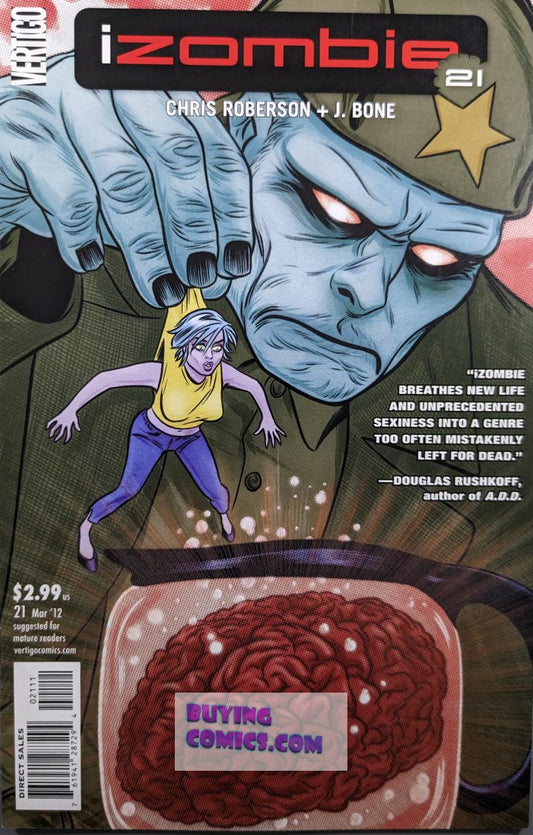 iZombie #21 Comic Book Cover Art