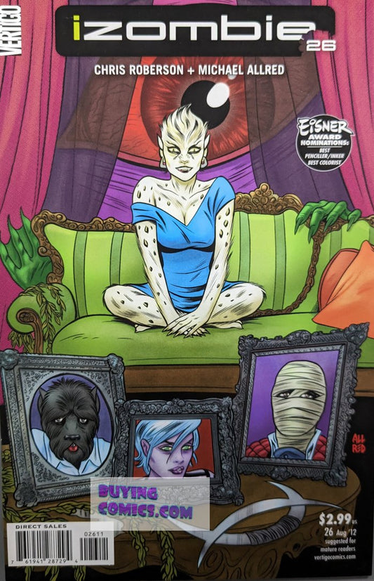 iZombie #26 Comic Book Cover Art