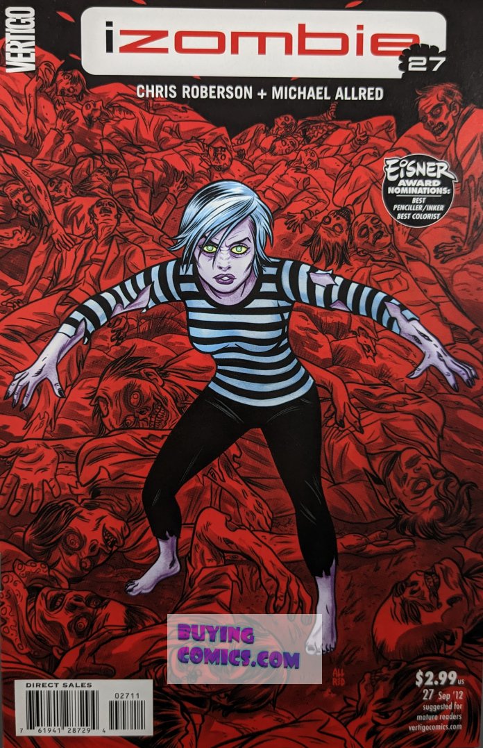 iZombie #27 Comic Book Cover Art