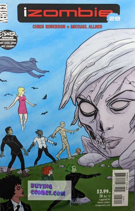 iZombie #28 Comic Book Cover Art