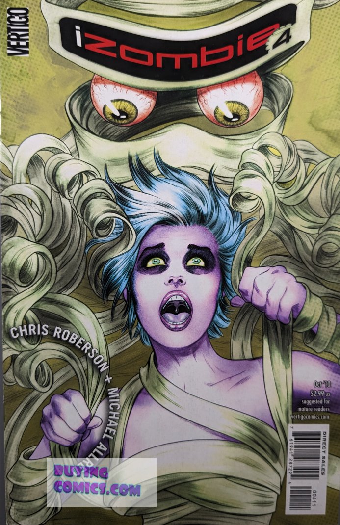 iZombie #4 Comic Book Cover Art