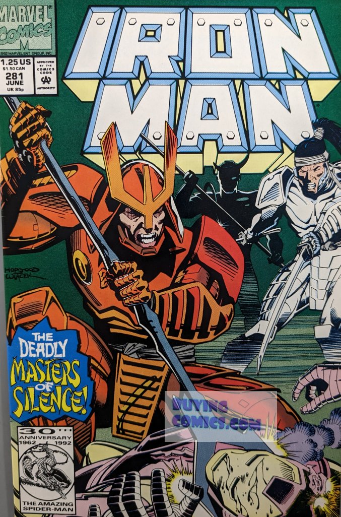 Iron Man #281 Comic Book Cover Art