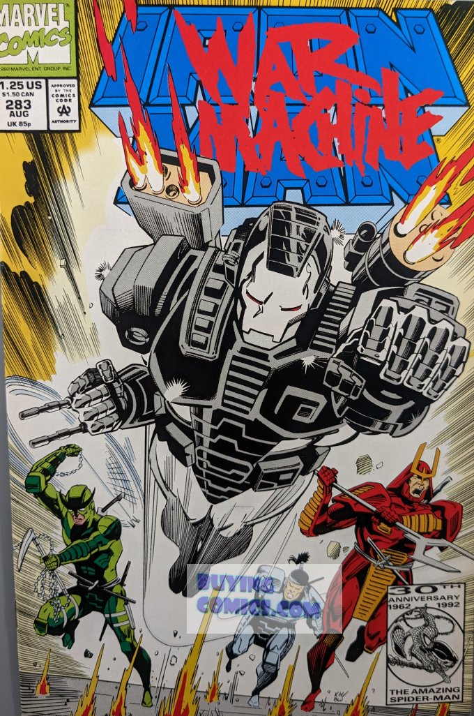 Iron Man #283 Comic Book Cover Art