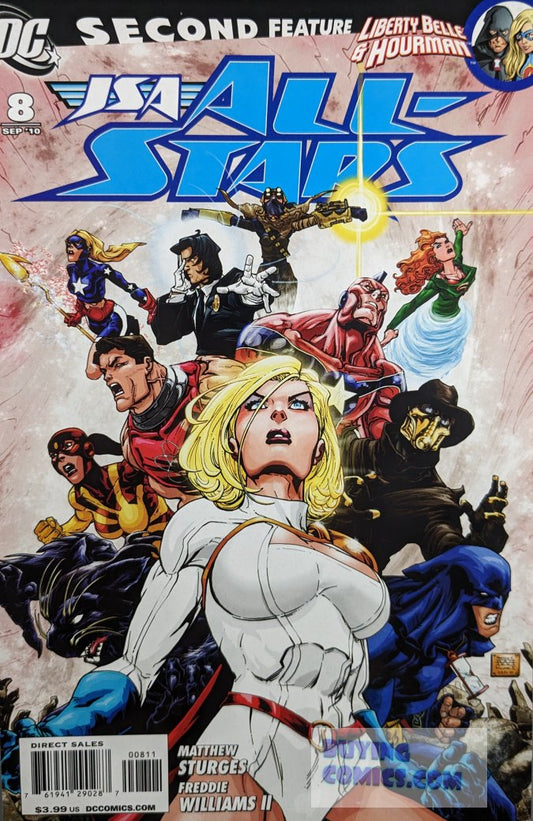 JSA All-Stars #8 Comic Book Cover Art