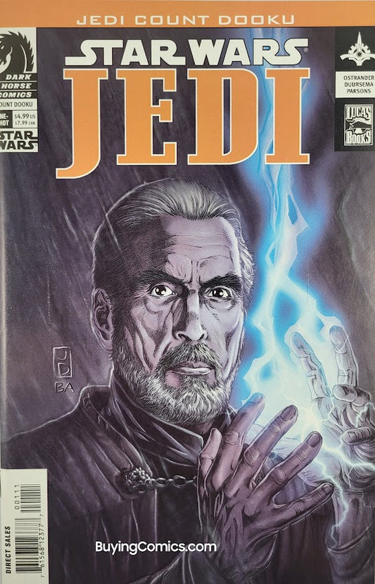 Jedi Count Dooku #1 Cover Art