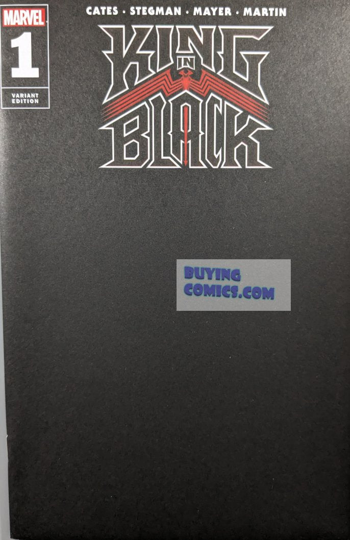 King In Black #1 Comic Book Cover Art