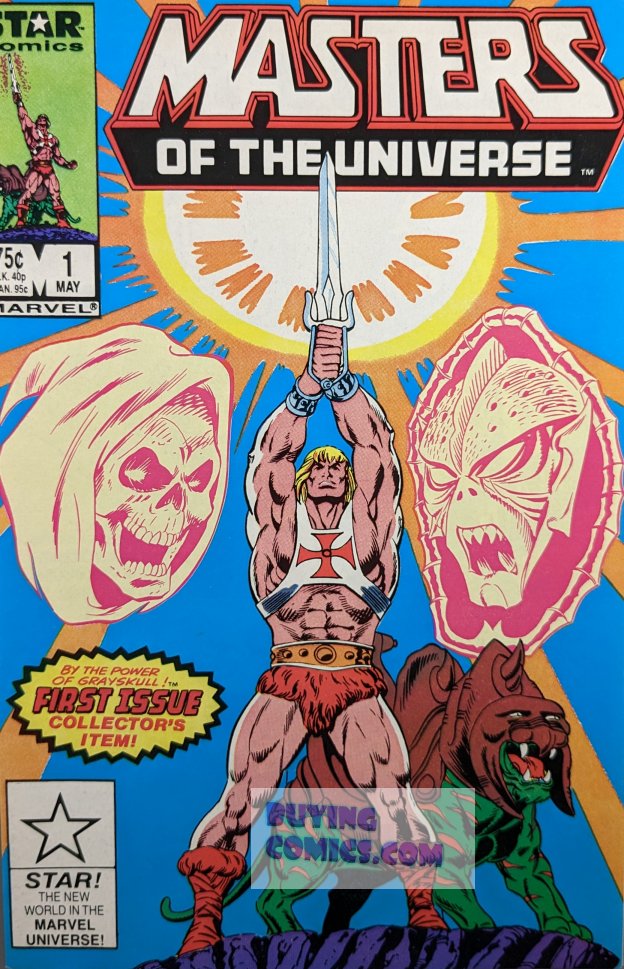 Masters Of The Universe #1 Comic Book Cover Art