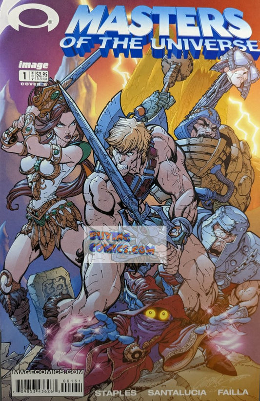 Masters Of The Universe #1 Comic Book Cover Art by J. Scott Campbell