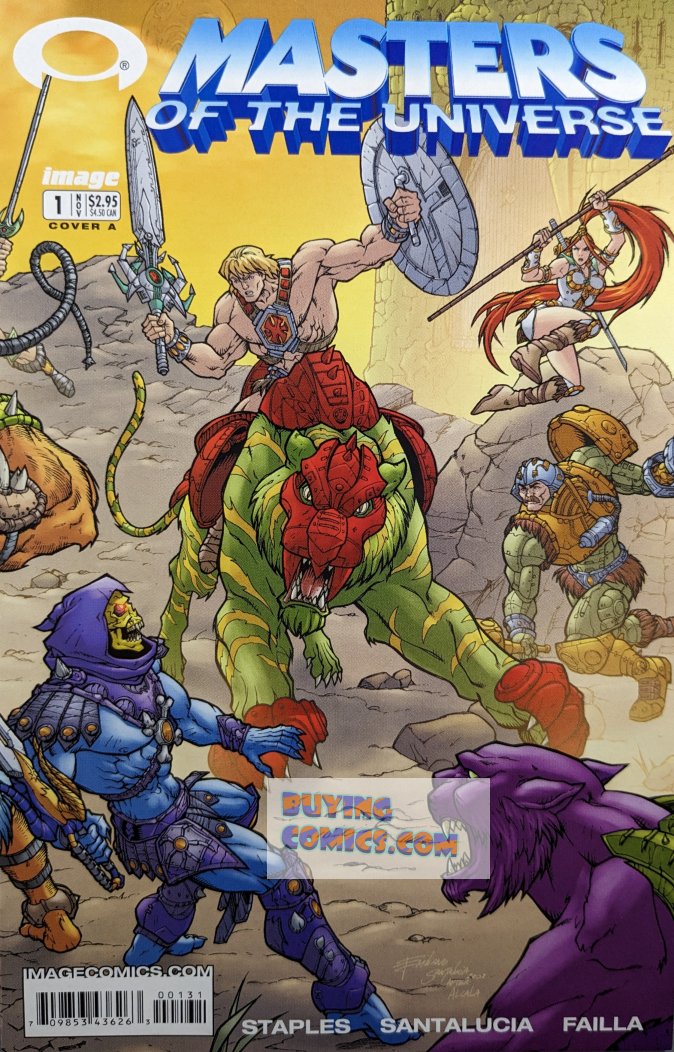 Masters Of The Universe #1 Comic Book Cover Art