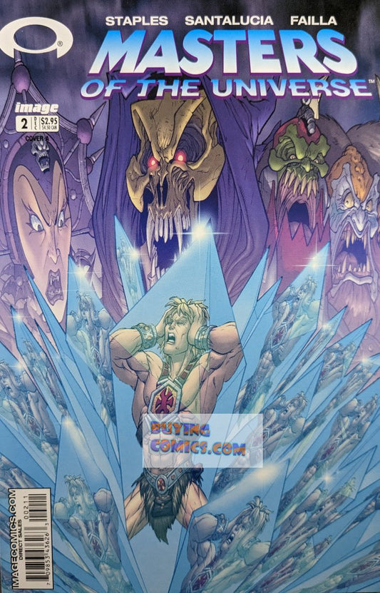 Masters Of The Universe #2 Comic Book Cover Art