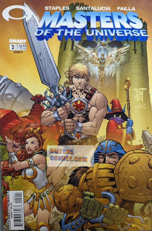 Masters Of The Universe #2 Comic Book Cover Art