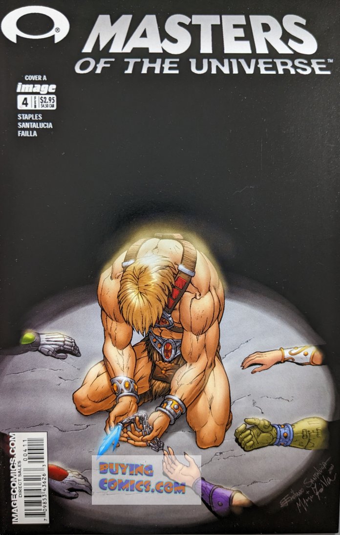 Masters Of The Universe #4 Comic Book Cover Art