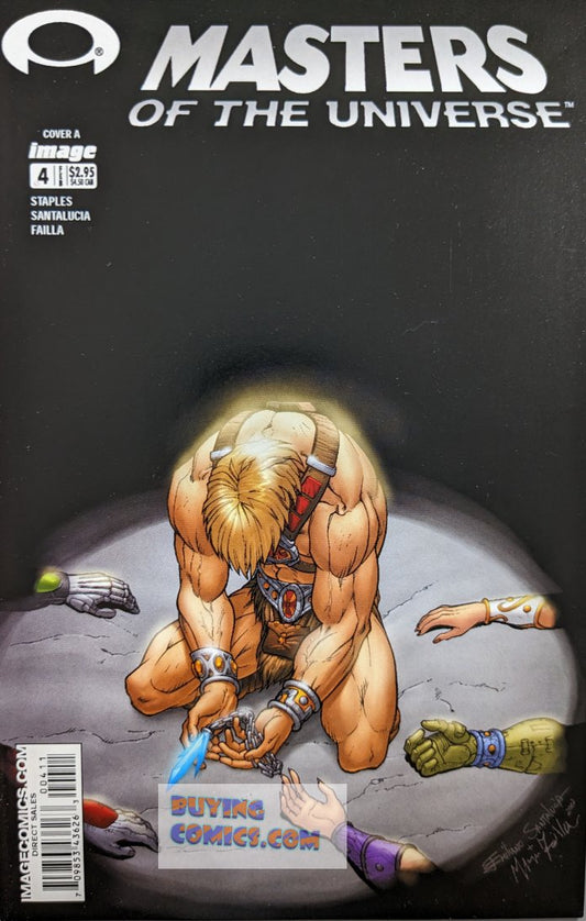 Masters Of The Universe #4 Comic Book Cover Art