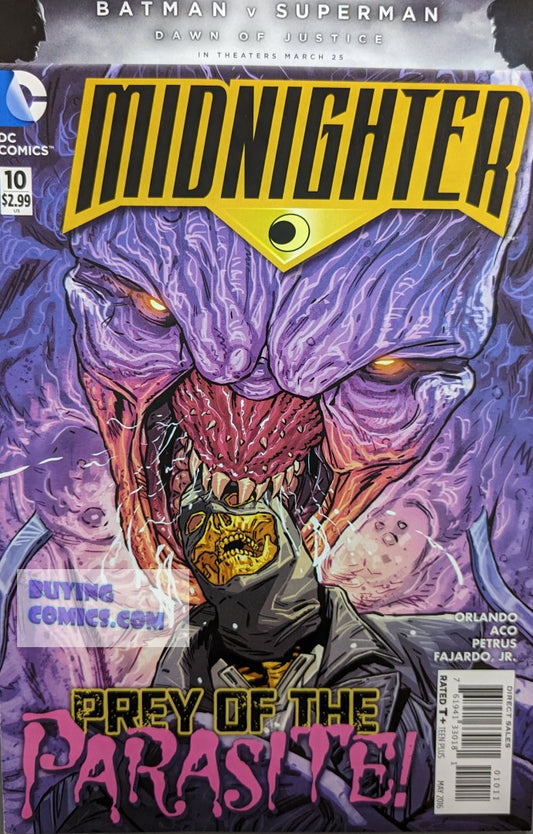 Midnighter #10 Comic Book Cover Art