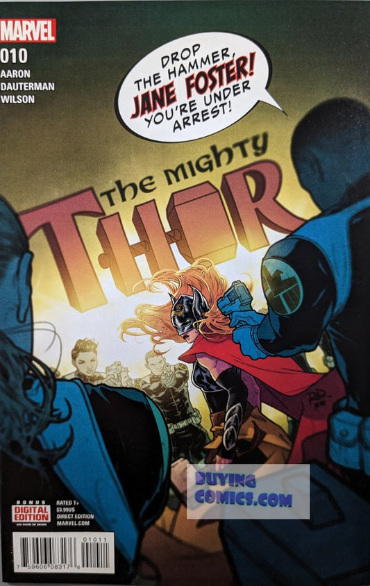 Mighty Thor #10 Comic Book Cover Art by Russell Dauterman