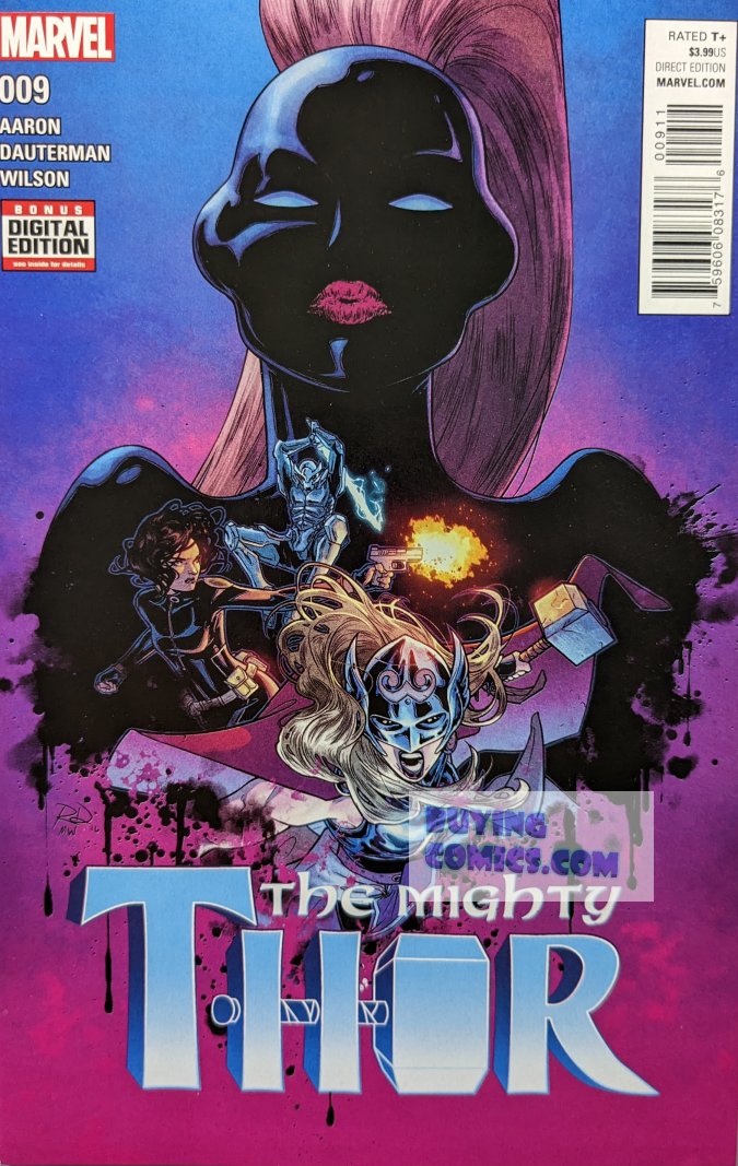 Mighty Thor #9 Comic Book Cover Art by Russell Dauterman