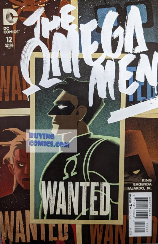 The Omega Men #12 Comic Book Cover Art by Trevor Hutchison