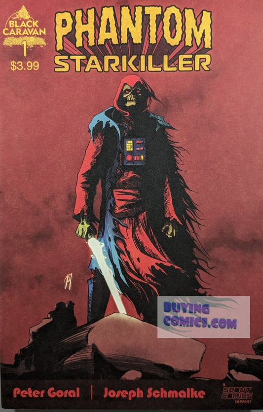 Phantom Starkiller #1 Comic Book Cover Art