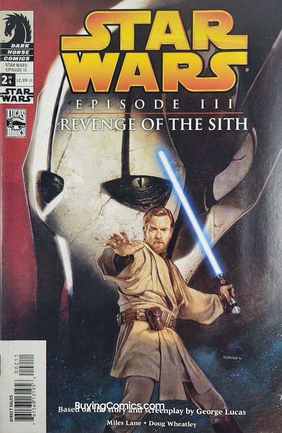 Revenge of the Sith #2 Cover Art