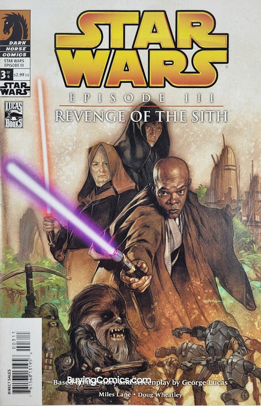 Revenge of the Sith #3 Cover Art