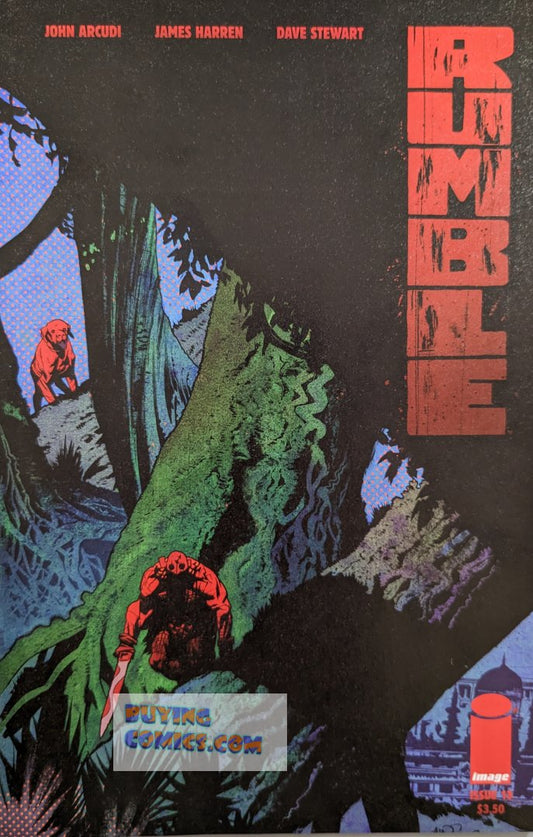 Rumble #13 Comic Book Cover Art