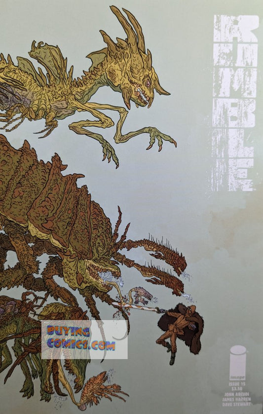Rumble #15 Comic Book Cover Art