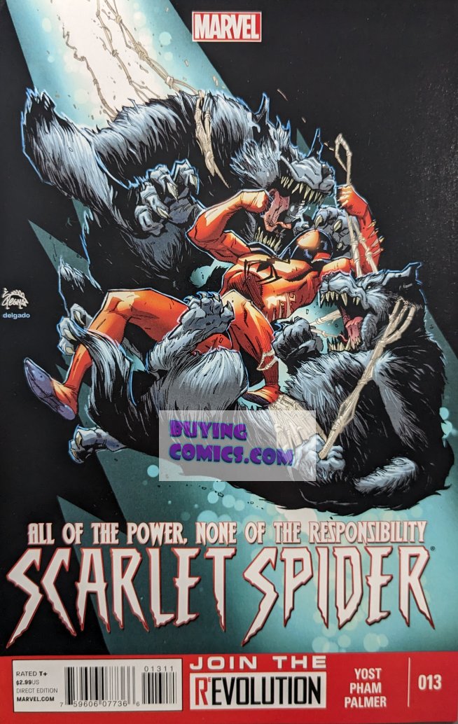 Scarlet Spider #13 Comic Book Cover Art