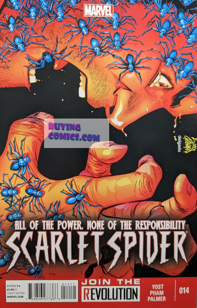 Scarlet Spider #14 Comic Book Cover Art