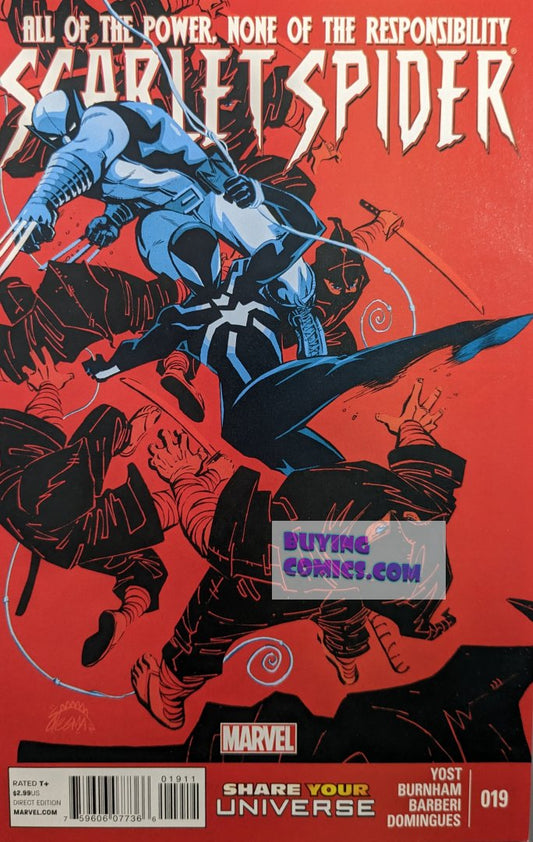 Scarlet Spider #19 Comic Book Cover Art