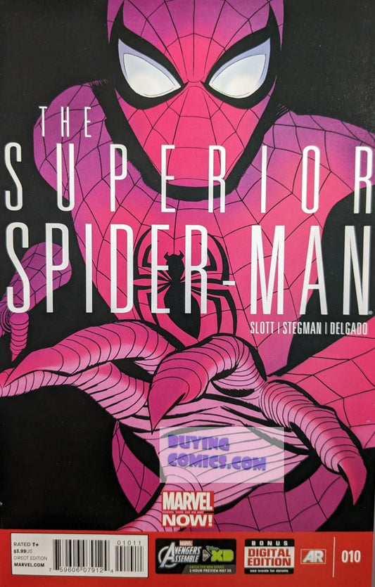 Superior Spider-Man #10 Comic Book Cover Art