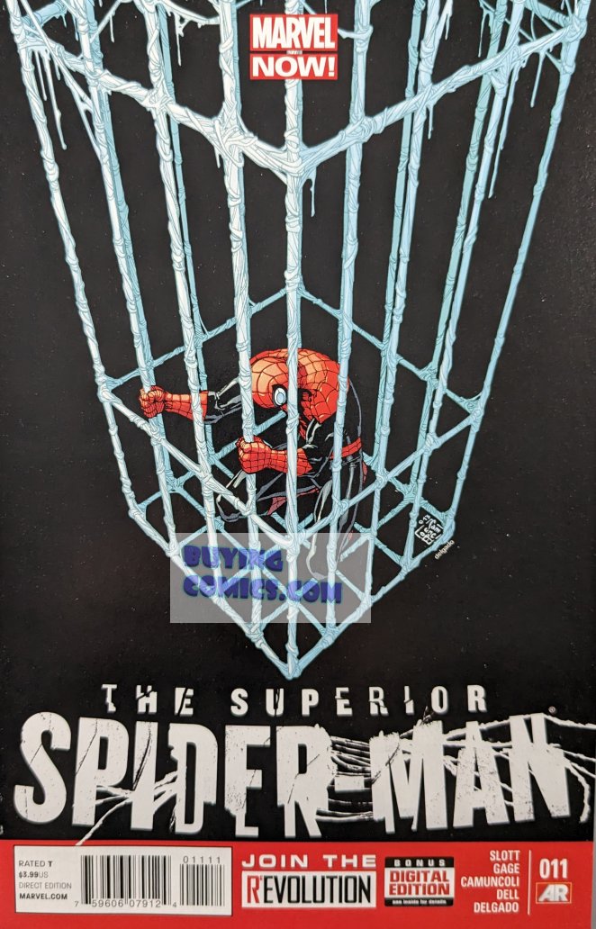 Superior Spider-Man #11 Comic Book Cover Art