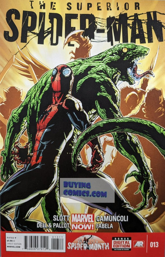 Superior Spider-Man #13 Comic Book Cover Art