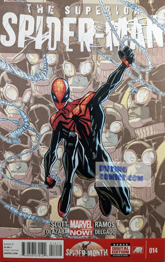 Superior Spider-Man #14 Comic Book Cover Art