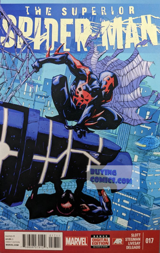 Superior Spider-Man #17 Comic Book Cover Art