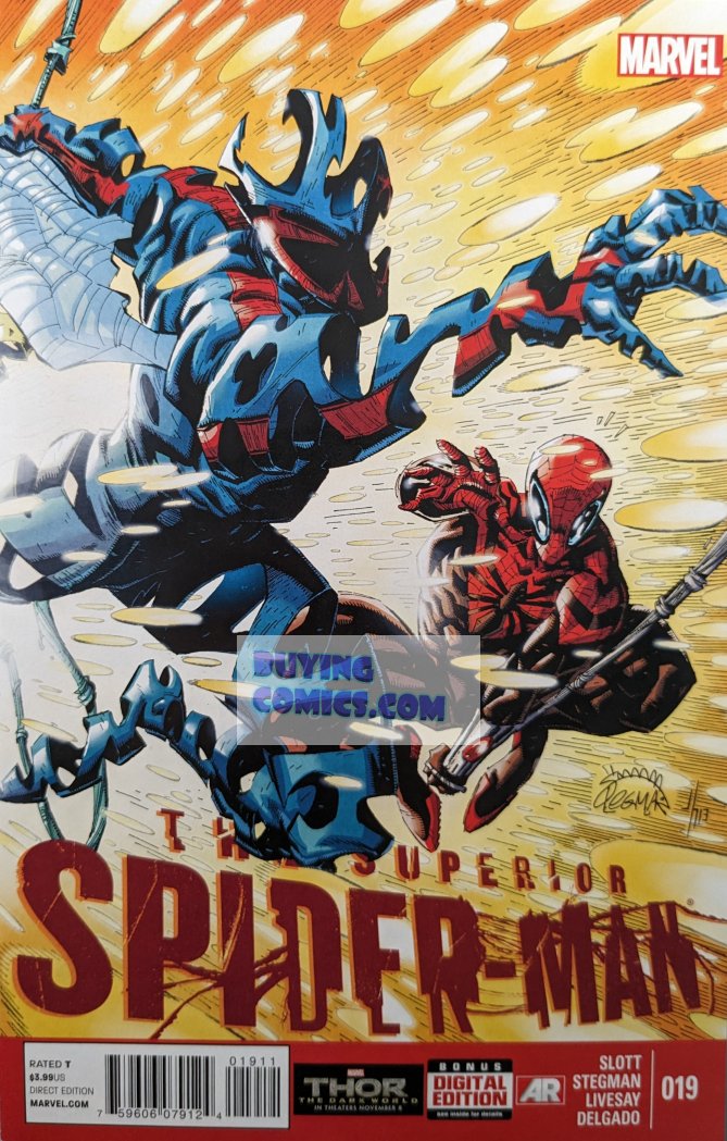 Superior Spider-Man #19 Comic Book Cover Art