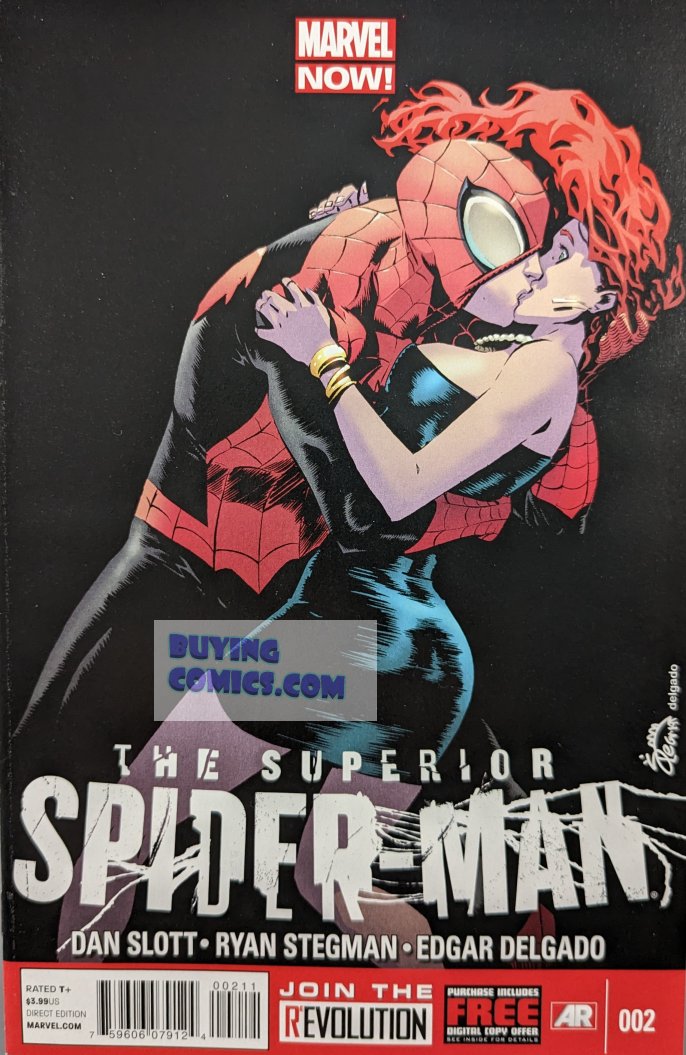 Superior Spider-Man #2 Comic Book Cover Art