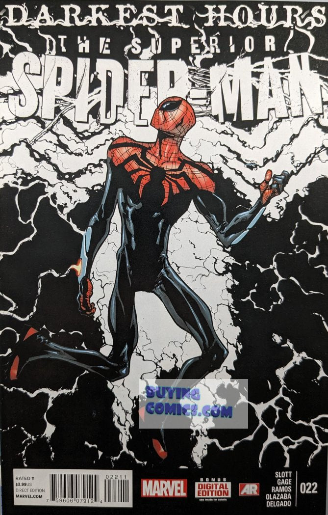 Superior Spider-Man #22 Comic Book Cover Art