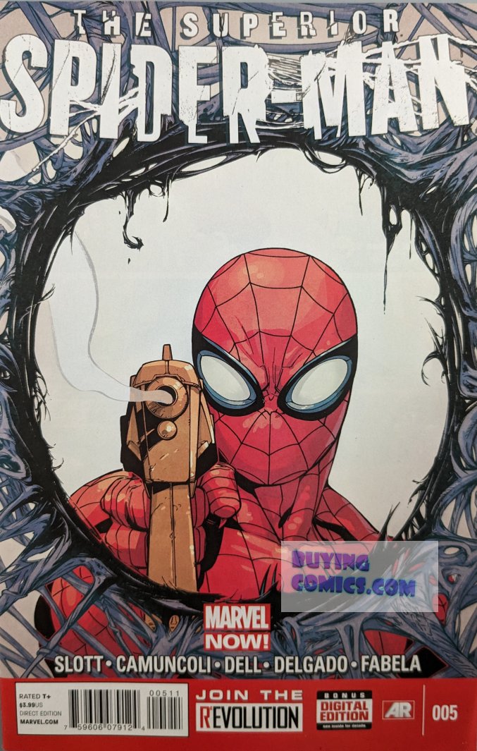 Superior Spider-Man #5 Comic Book Cover Art