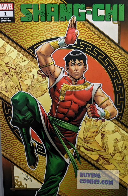 Shang-Chi #1 Comic Book Cover Art