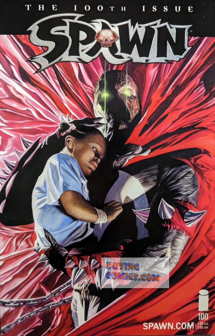 Spawn #100 Comic Book Cover Art by Alex Ross