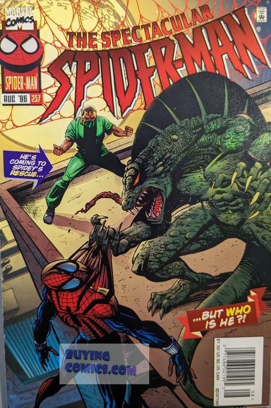 Spectacular Spider-Man #237 Comic Book Cover Art