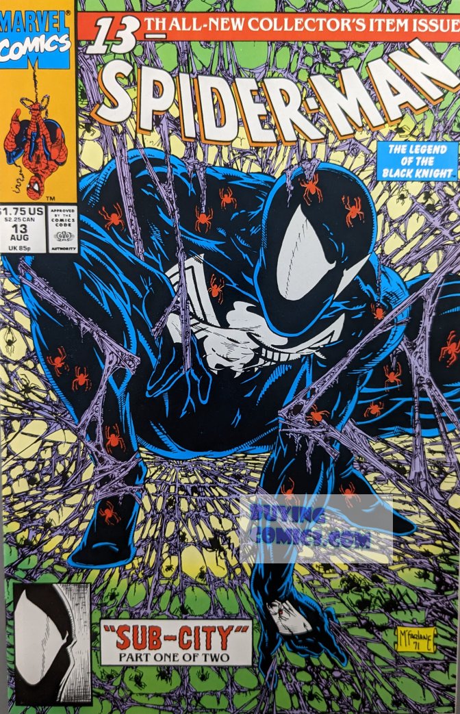 Spider-Man #13 Comic Book Cover Art