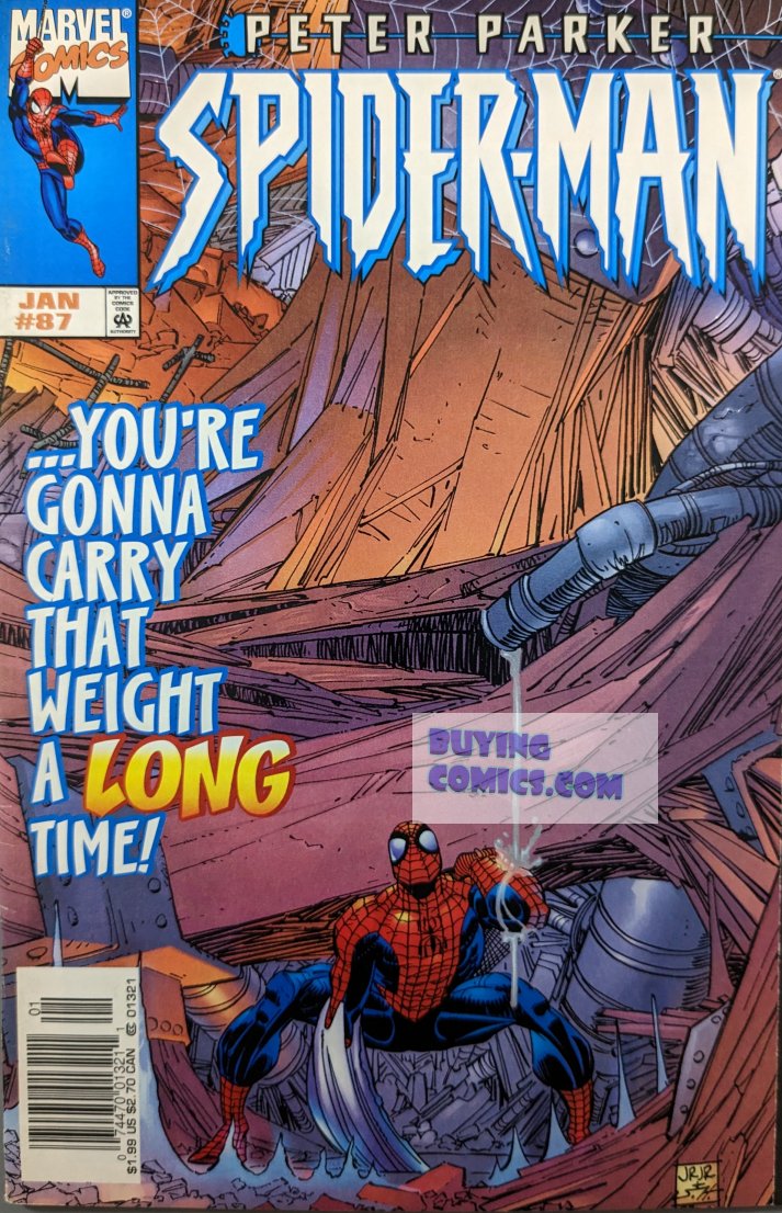 Spider-Man #87 Comic Book Cover Art