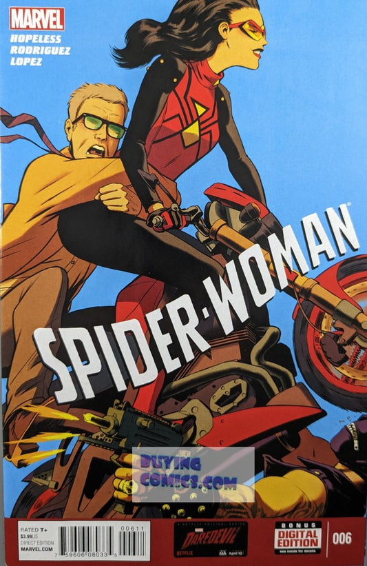 Spider-Woman #6 Comic Book Cover Art